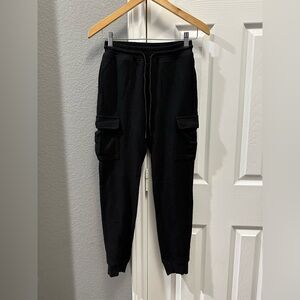 Danielle Guizio wool blend black joggers size XS